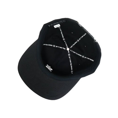 Krooked Root Snapback Hat - Black