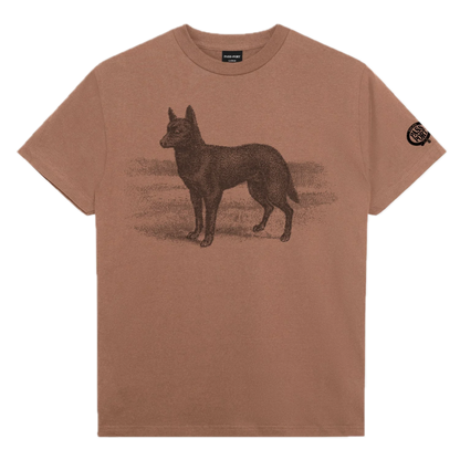 Pass-Port Kelpie Tee - Dusty Brown