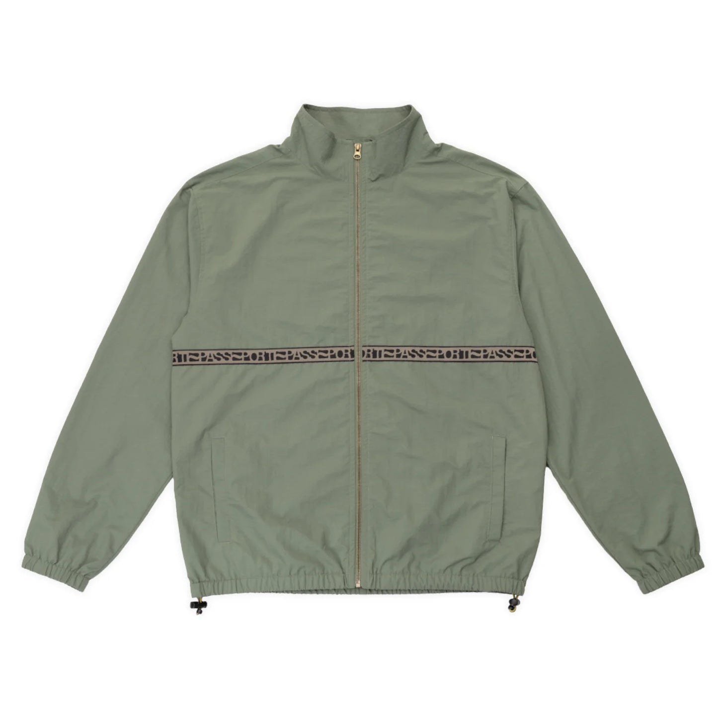 Pass-Port Rough Neg RPET Track Jacket - Sage