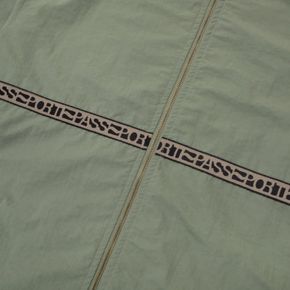 Pass-Port Rough Neg RPET Track Jacket - Sage