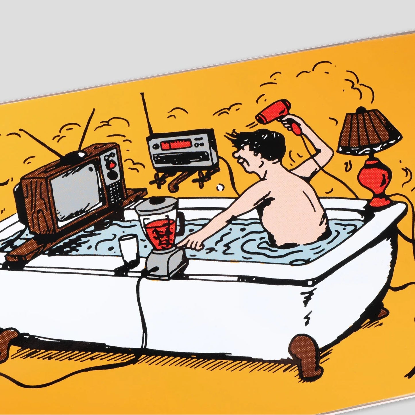 Pass-Port You're Making Me Nervous Tub Time Deck - 8.375