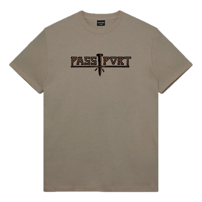 Pass-Port Screwed Tee - Khaki