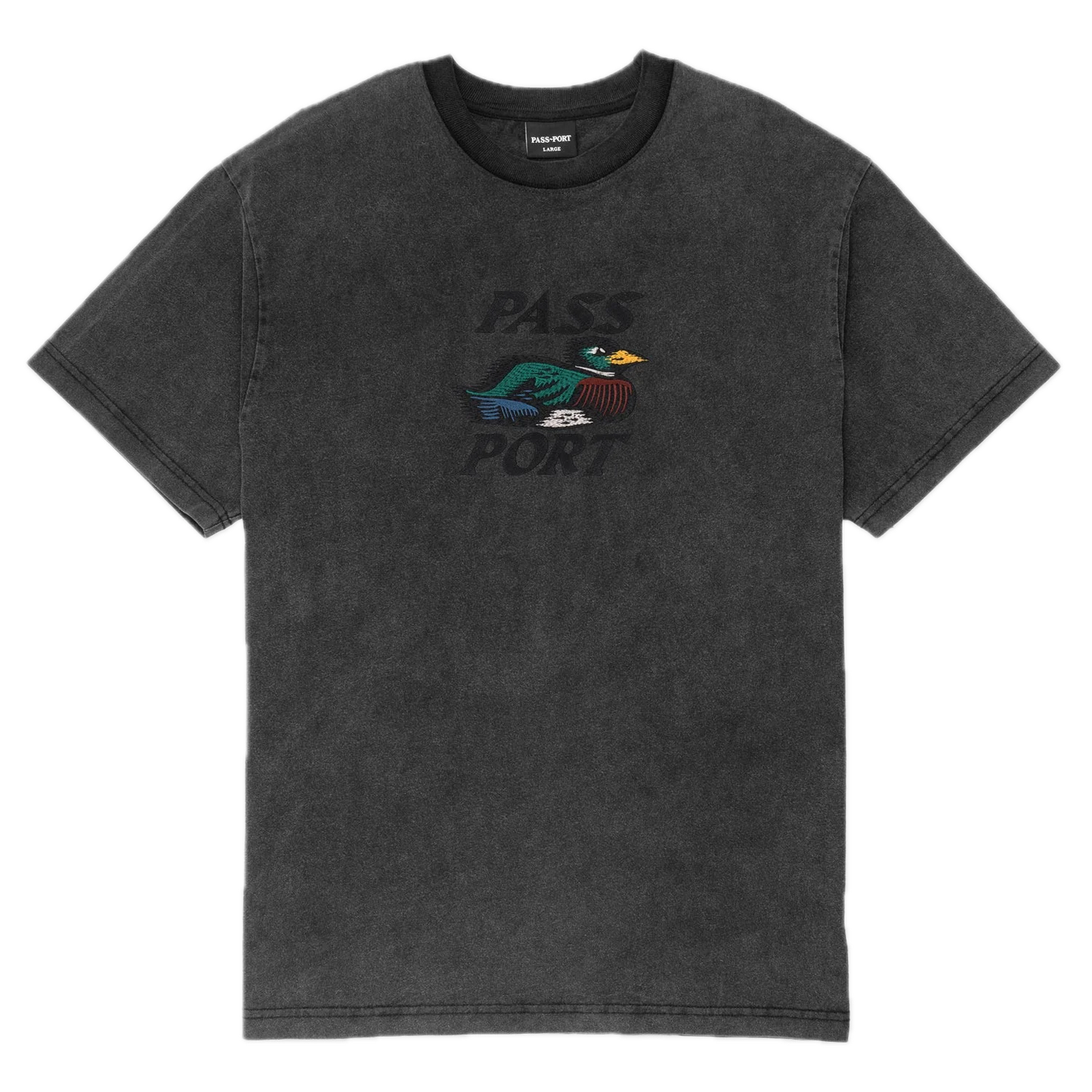 Pass-Port Fast Duck Tee - Black Acid