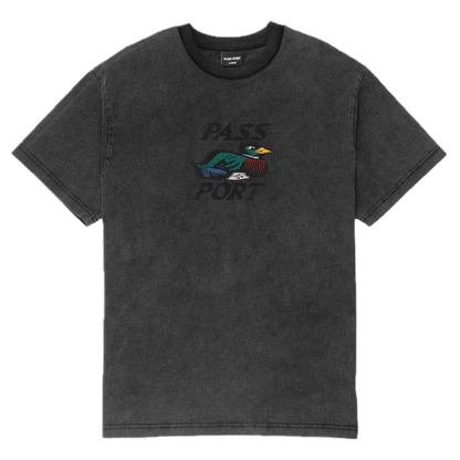 Pass-Port Fast Duck Tee - Black Acid