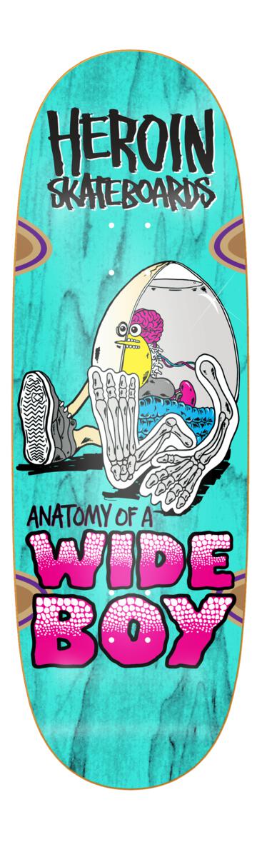 Heroin Anatomy of a Wideboy Deck - 10.4