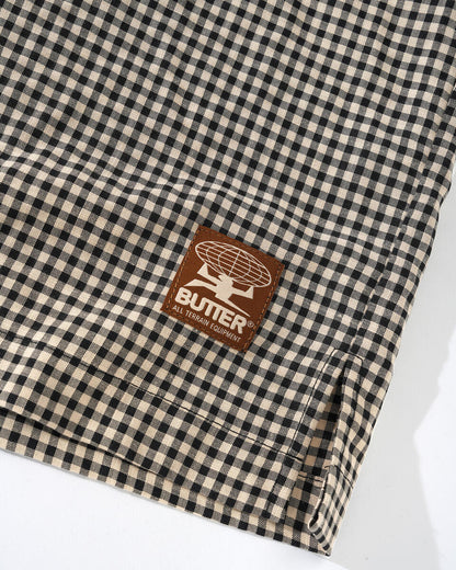 Butter Goods Gingham Shirt - Natural/Black