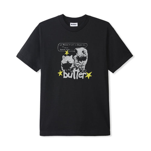 Butter Goods Upside Down Tee - Black