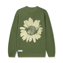 Load image into Gallery viewer, Butter Goods Sunflower Knit Sweater - Army