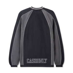 Cash Only Stadium Pullover Top - Black