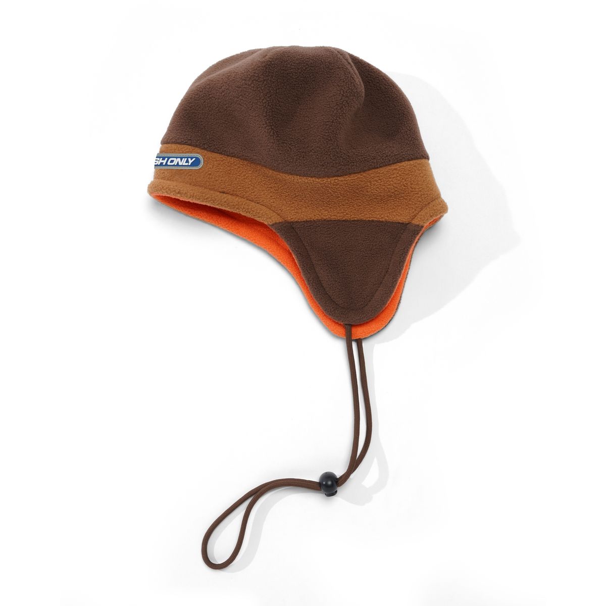 Cash Only Flap Beanie - Brown