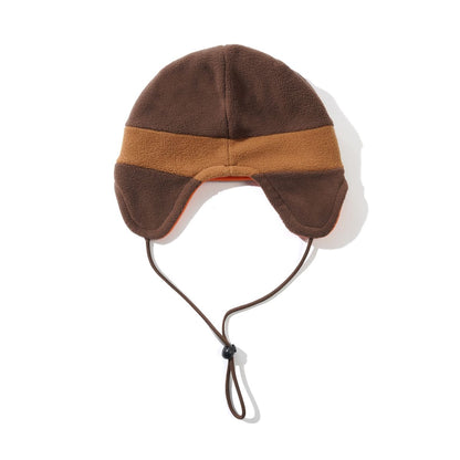 Cash Only Flap Beanie - Brown