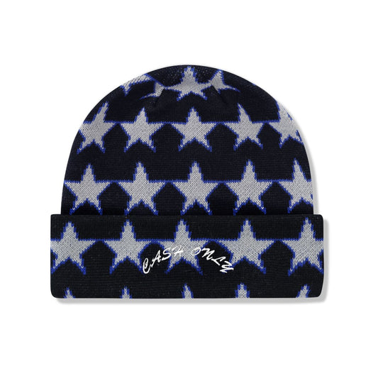 Cash Only Star Beanie - Black