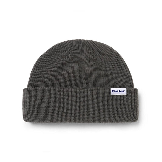 Butter Goods Wharfie Beanie - Charcoal