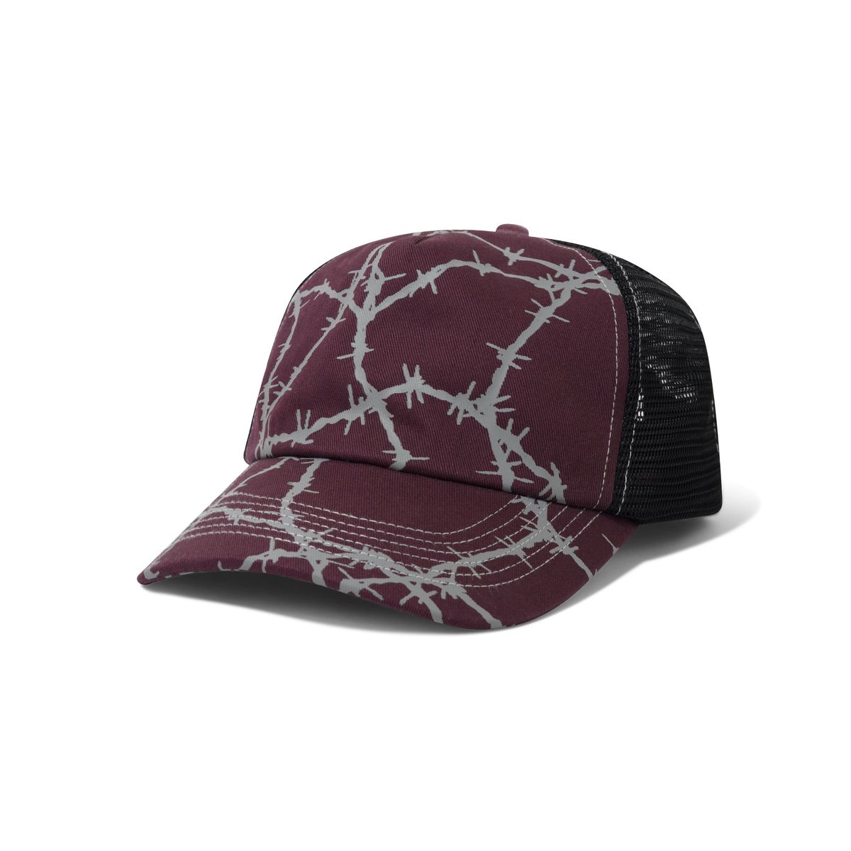 Butter Goods Wired Trucker Cap - Wine
