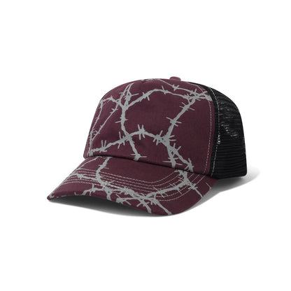 Butter Goods Wired Trucker Cap - Wine