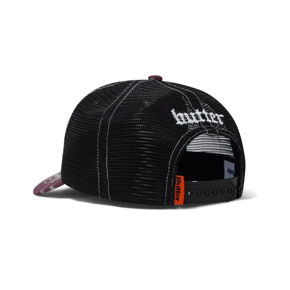 Butter Goods Wired Trucker Cap - Wine