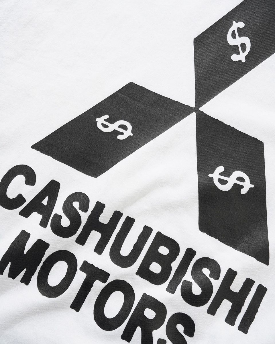 Cash Only Cashubishi Tee - White