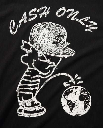 Cash Only FTW Tee - Black