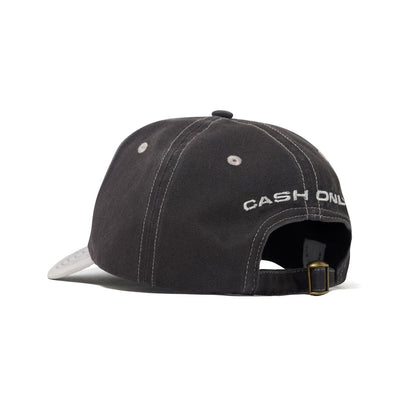 Cash Only Chain 5 Panel Cap - Charcoal/Light Grey