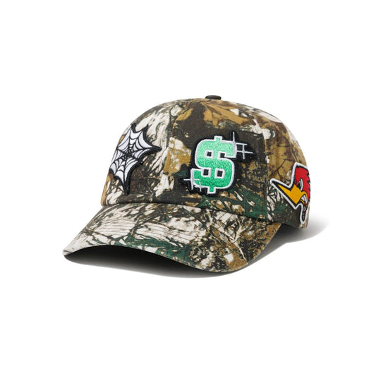 Cash Only Service 6 Panel Cap - Foliage Camo