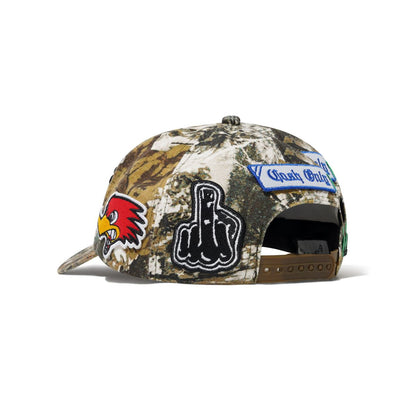 Cash Only Service 6 Panel Cap - Foliage Camo