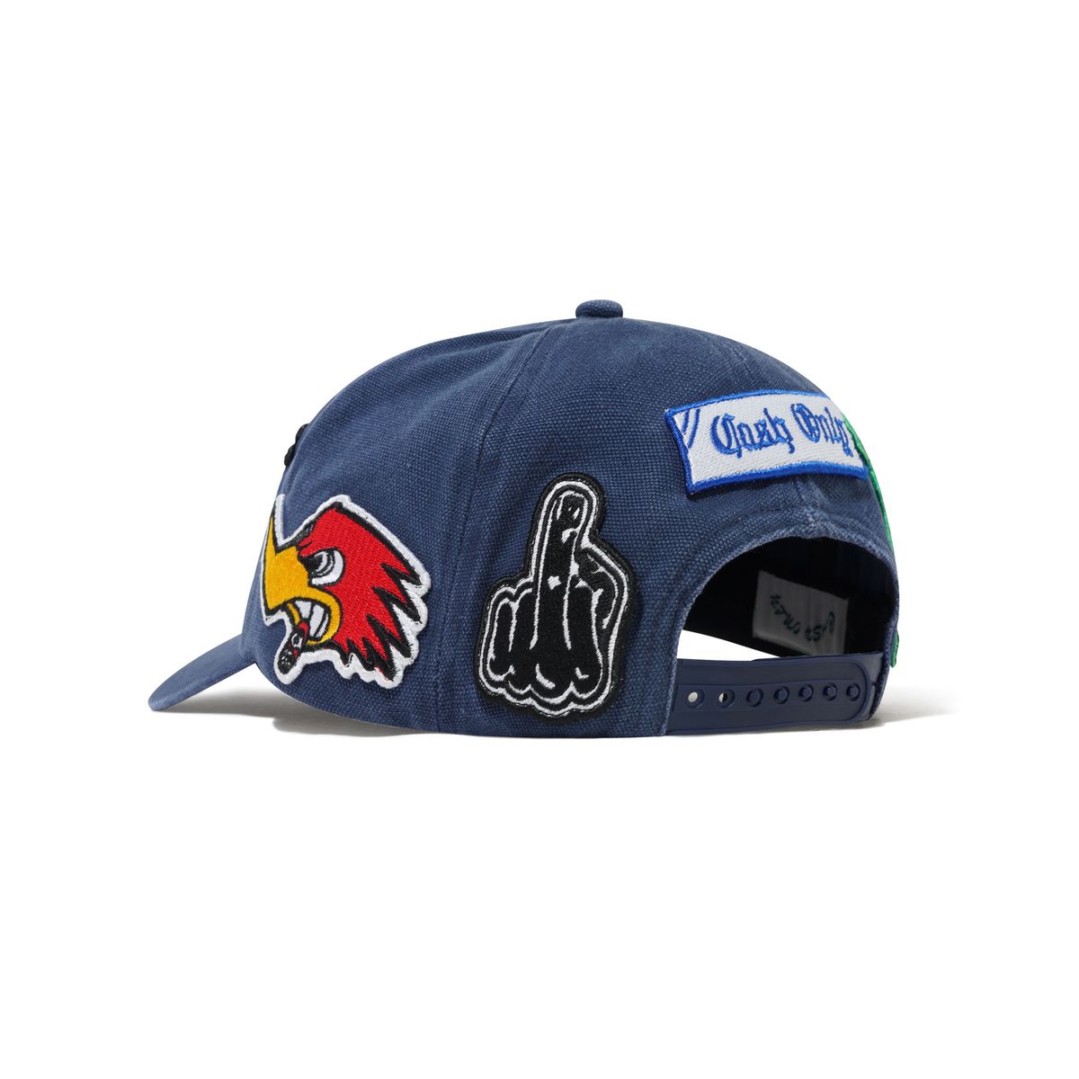 Cash Only Service 6 Panel Cap - Navy