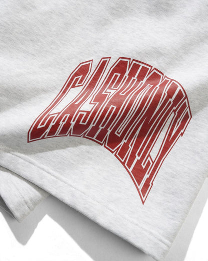 Cash Only Bench Fleece Shorts - Ash