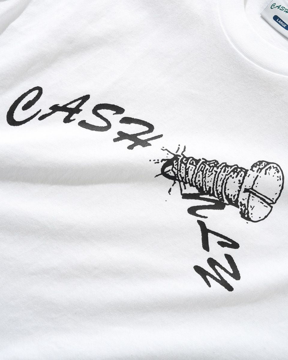 Cash Only Screw Logo Tee - White