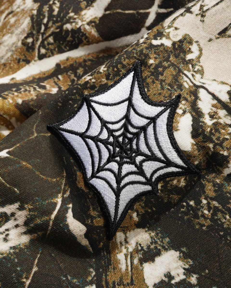 Cash Only Service Zip-Thru Hoodie - Foliage Camo