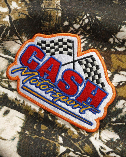 Cash Only Service Zip-Thru Hoodie - Foliage Camo