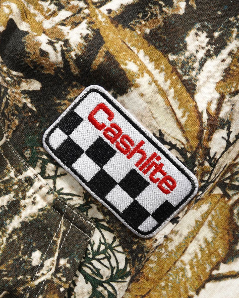 Cash Only Service Zip-Thru Hoodie - Foliage Camo