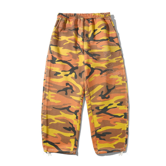 Cash Only Strip Fleece Sweatpants - Fall Camo