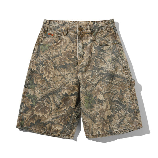 Butter Goods Carpenter Denim Shorts - Forest Camo