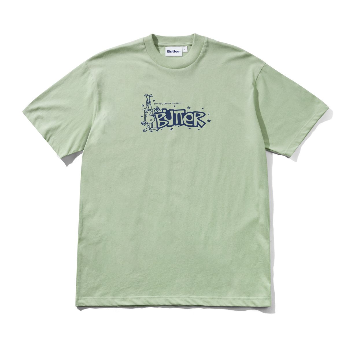 Butter Goods Pay Up Tee - Matcha