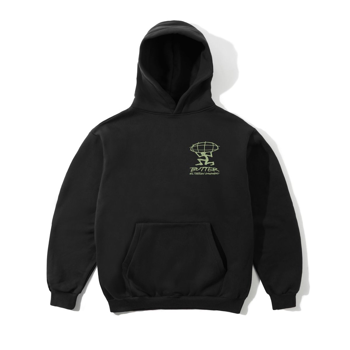 Butter Goods Terrain Hoodie - Black