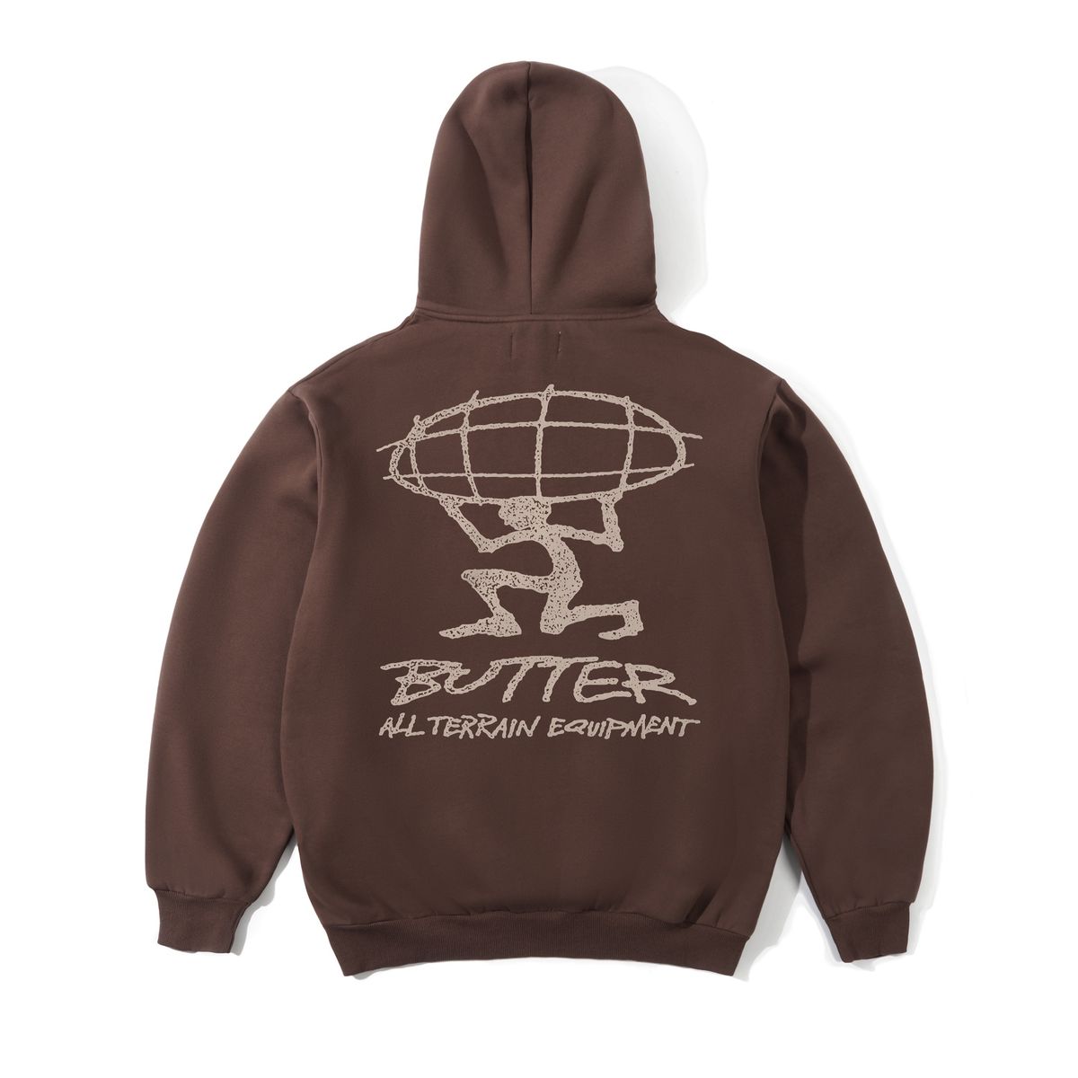 Butter Goods Terrain Hoodie - Brown
