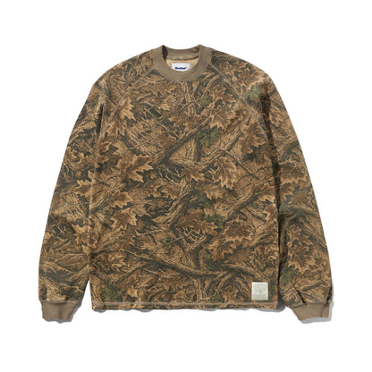 Butter Goods Waffle Longsleeve Top - Forest Camo