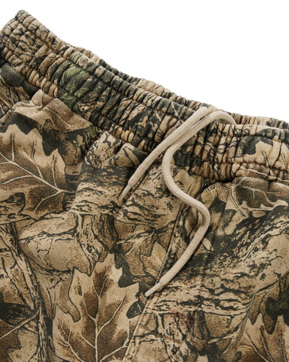 Butter Goods Fleece Shorts - Forest Camo