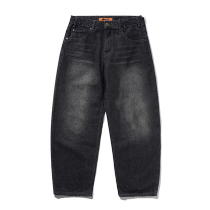 Butter Goods Scorpion Stitch Denim Jeans - Slub Black