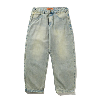 Butter Goods Scorpion Stitch Denim Jeans - Tinted Light Blue