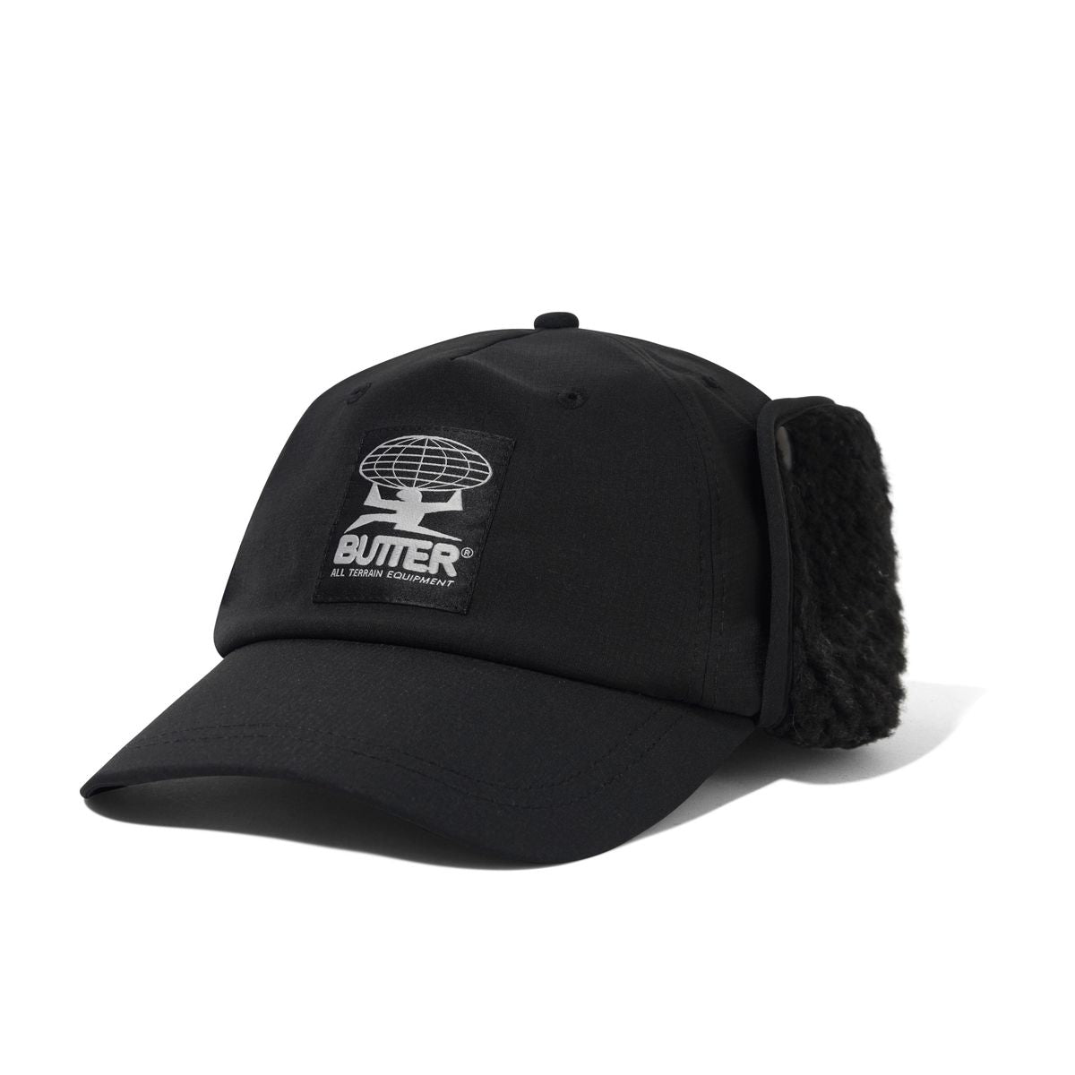 Butter Goods All Terrain 5 Panel Cap - Black