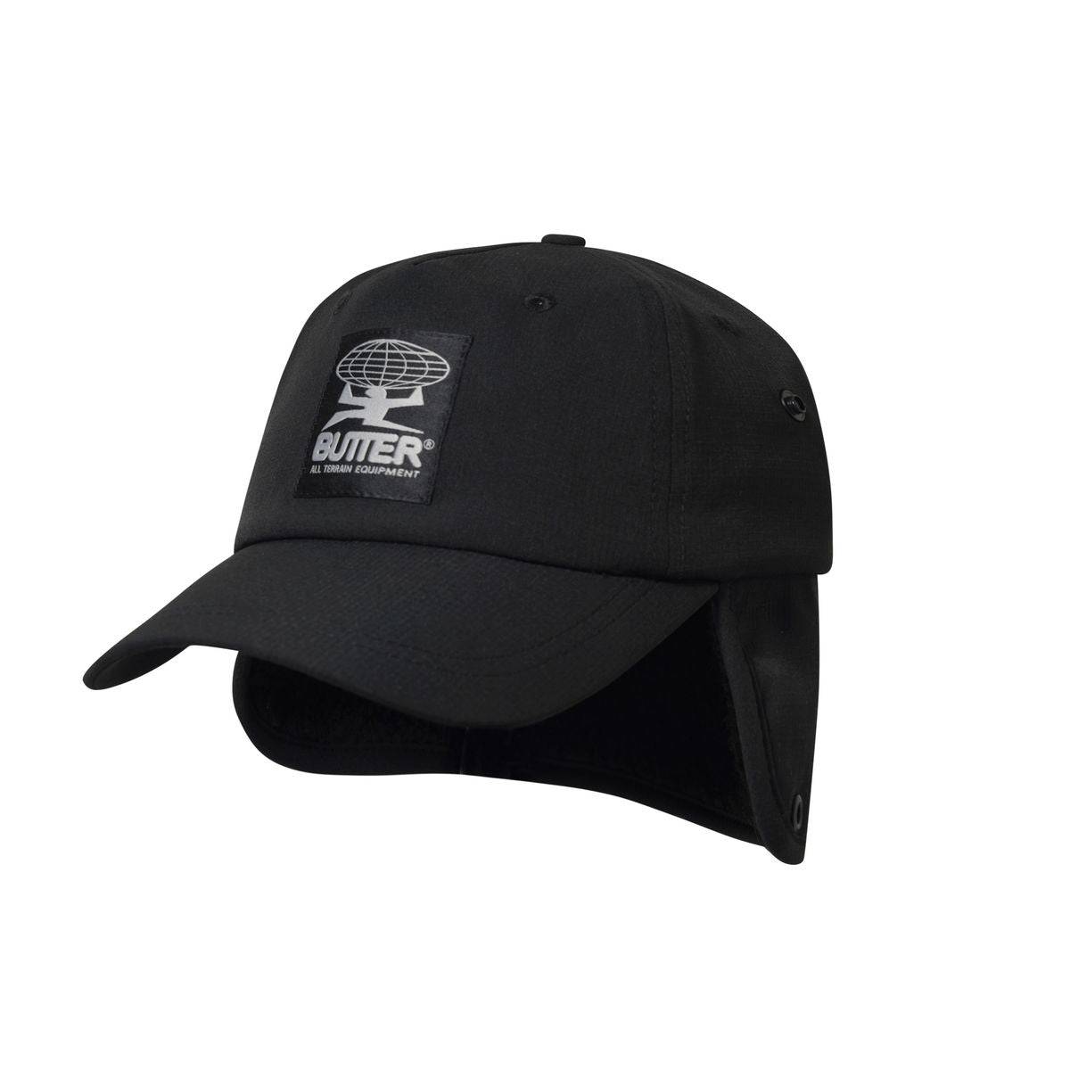 Butter Goods All Terrain 5 Panel Cap - Black