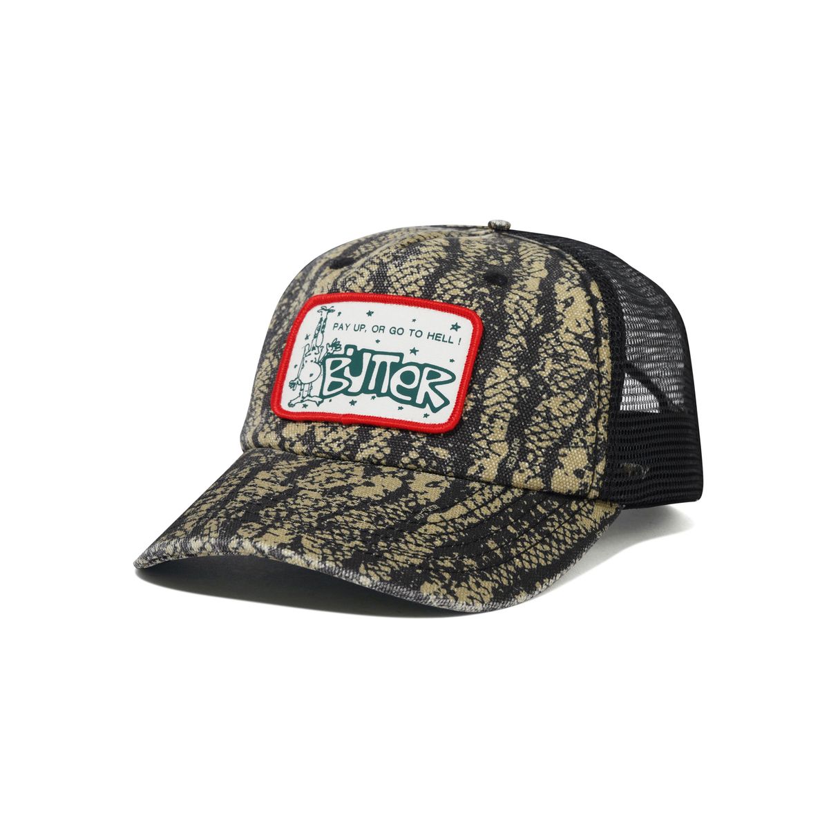 Butter Goods Pay Up Trucker Cap - Lowland Camo