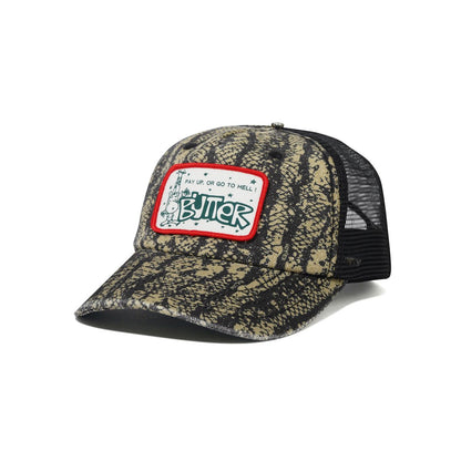 Butter Goods Pay Up Trucker Cap - Lowland Camo
