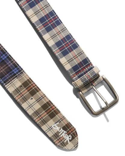 Butter Goods Plaid Belt - Patchwork Plaid