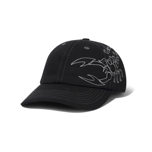 Butter Goods Scorpion 6 Panel Cap - Black