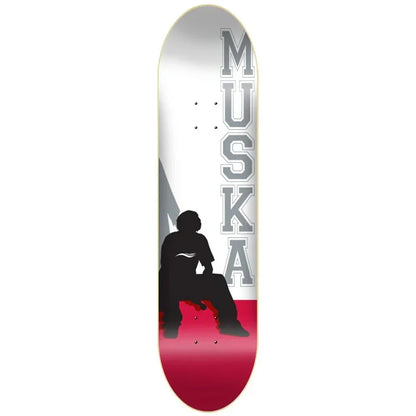 Shorty's Chad Muska Red Silhouette Deck - 8.0