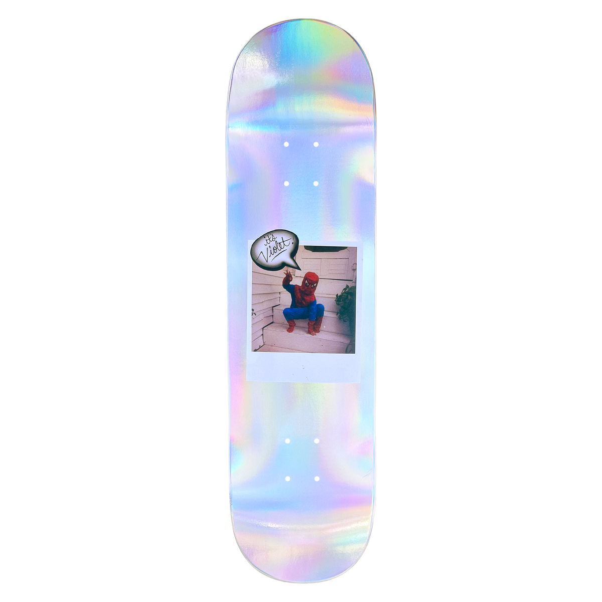 Violet Joseph Campos Spiderman Polaroid Deck - 8.25