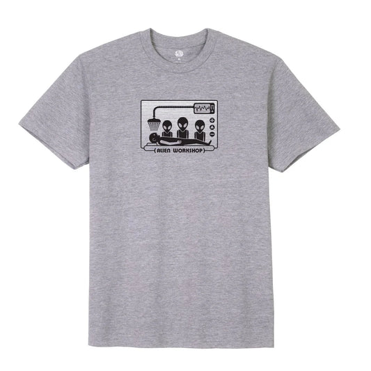 Alien Workshop Abduction Rays Tee - Steel