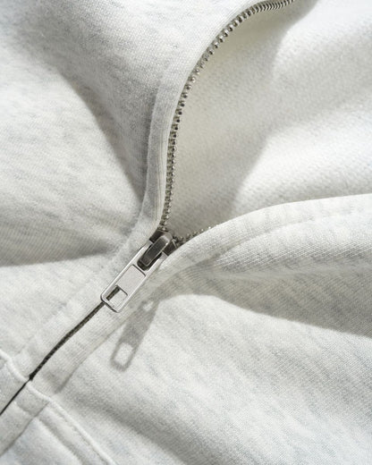 Cash Only Protocol Zip Hoodie - Ash